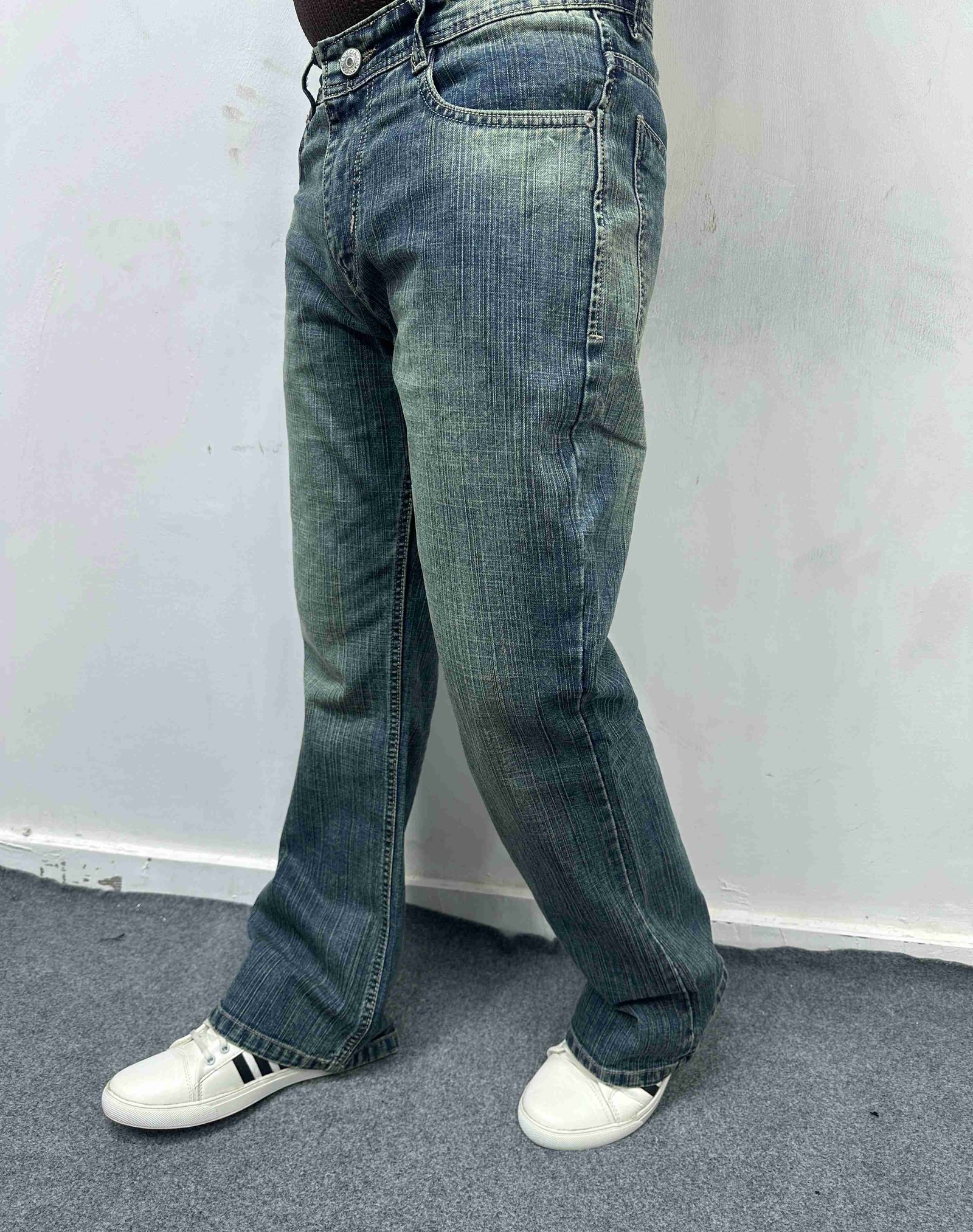 Boot Cut Fit Flat Finish Jeans